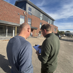 DEULA, Westerstede: Baubegehung - Eröffnung im Oktober 